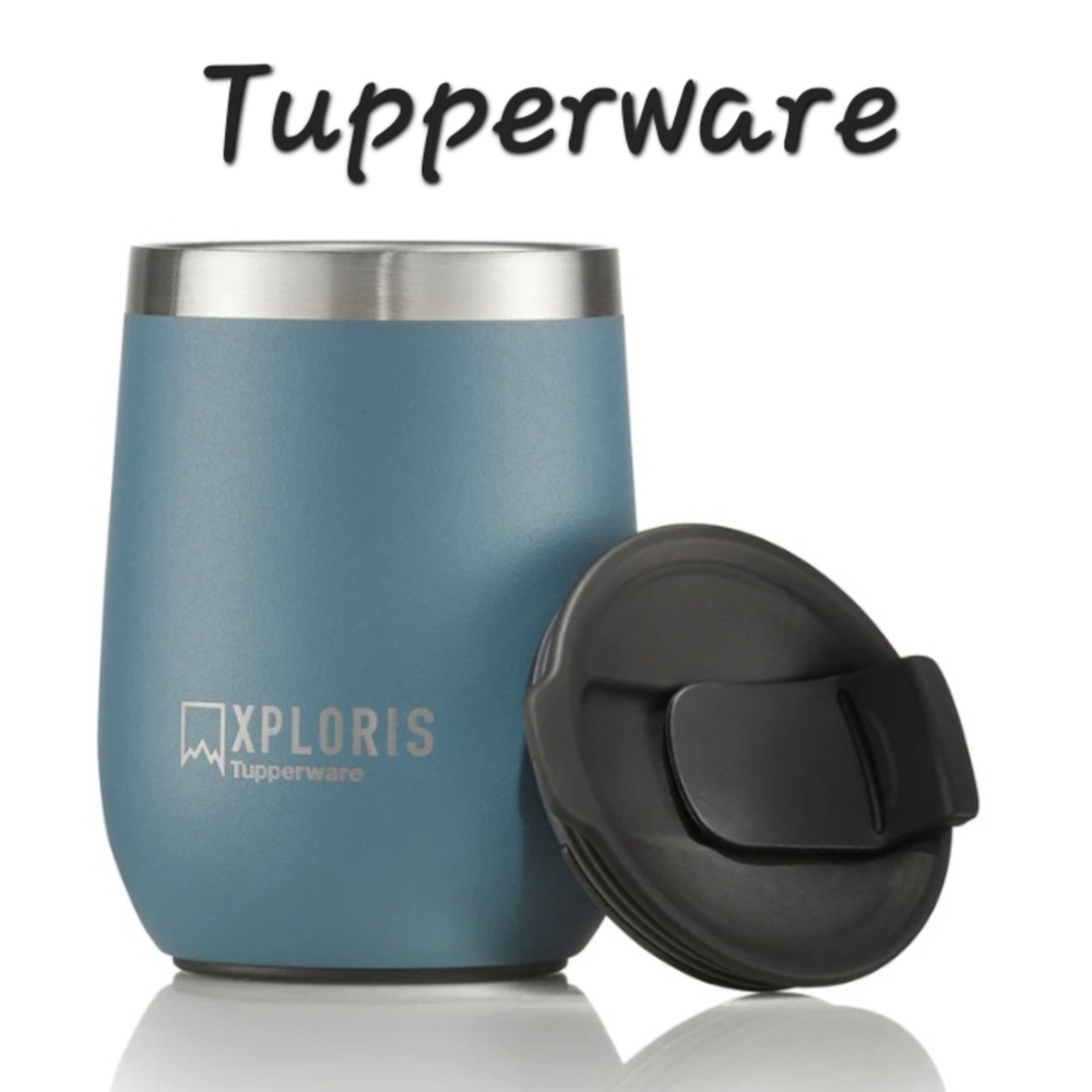 ☕️🧊🧋NWT‼️ Tupperware brand Xploris Thermal 8oz Tumbler